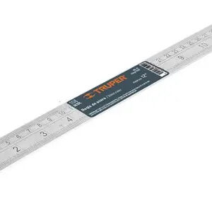 Regla Metalica Acero Inoxidable 30 Centimetros Truper 14387