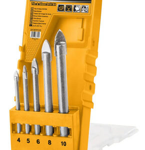 Set De Broca Para Vidrio 5 Pcs Ingco