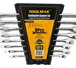Kit Set Juego De Llaves Punta / Corona 8 Piezas Toolmak