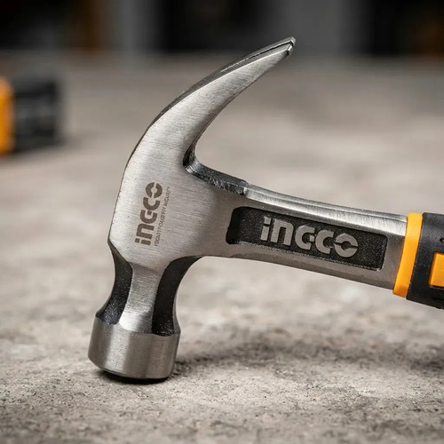 Martillo De Uña Curva Acero 20 Oz Ingco Mango Metálico - Imagen 5
