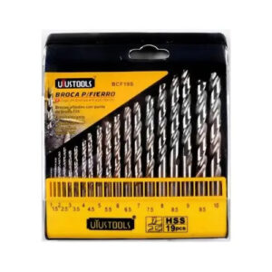 Brocas Para Fierro Uyustools Hss , 19 Pcs.