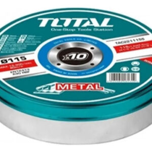 Set De Discos De Corte Metal 4 1/2 10 Piezas Total Color Turquesa