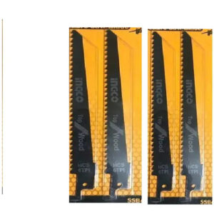 4 Hojas De Sierra Para Sierra Sable, Uso En  Madera Ingco