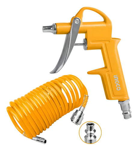 Kit Set Pistolas Neumáticas Para Compresor 5 Piezas Ingco - Imagen 4