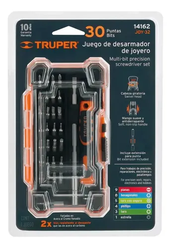 Juego Destornilladores Precisión Truper 32 Piezas Joy-32 - Imagen 2