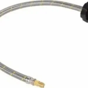 Manguera Flexible Para Cilindros De 45 Kilos,  Certificado Plateado