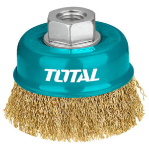 Grata Escobilla Copa Acero Rizado 4 PuLG 100mm Total