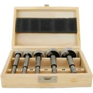 Set Juego De Brocas Forstner Para Madera 5 Piezas Toolmak
