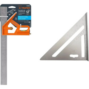 2 Escuadras ;  1 De Combinación Truper +  1 Escuadra Rápida