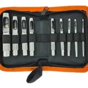 Kit Set Juego Sacabocado De Impacto 9 Pcs Toolmak