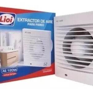 Extractor De Aire De 5 Pulgadas Para Uso En Baños  Blanco