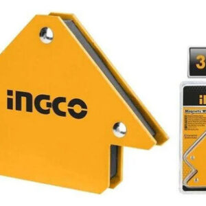Escuadra Magnética 3 Pulgadas Para Soldar Ingco Color Amarillo