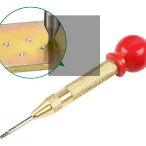Punzón Punto Centro Automático Trabajos Pesados Ergonómico 13 Cm