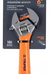 Llave Francesa Truper 6 PuLG,  Pet-6x