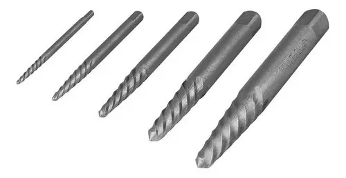 Juego Extractor De Tornillos Allen Rotos 5 Pzs Truper Ext-5 - Imagen 4
