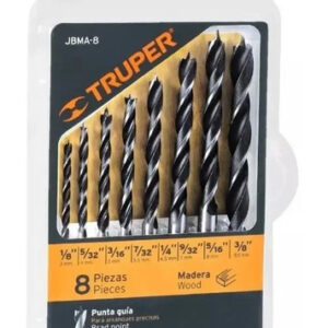 Brocas Para Madera Truper , 8 Piezas