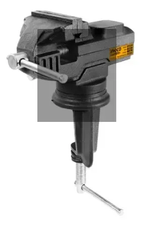 Tornillo Mecanico Ingco 60 Mm Base Giratoria # Hbv082 Gris Oscuro - Imagen 3