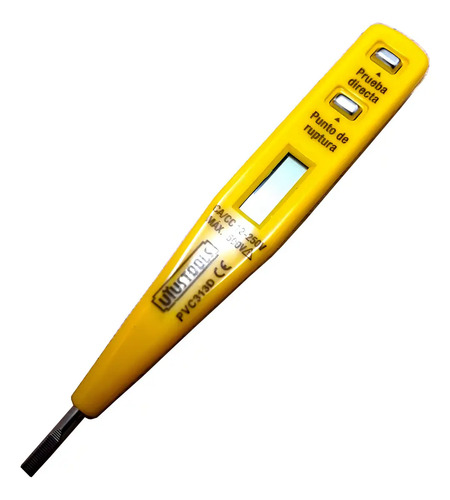 Tester Probador De Corriente Digital, Uyustools Pvc313d