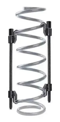 Comprimidor Compresor Espiral De Amortiguador Negro - Imagen 3