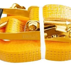 Eslinga Sujeción 3 Ton 50mm X 10mtrs Ingco Hrsp3101 Amarillo