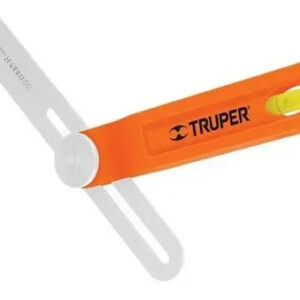 Escuadra Falsa Profesional Truper E 8 Eft-8 Color Naranja Claro