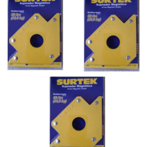 Escuadras Magnética Soldar 50 Lb  Set De 3 Unidades