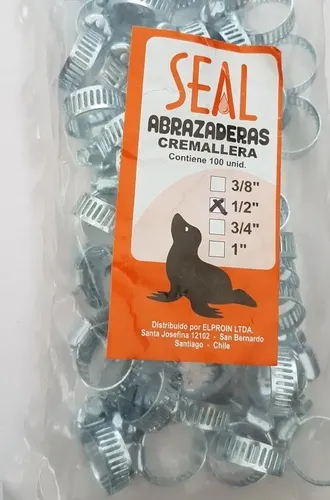 20 Abrazaderas De 1/2, Calidad Industrial Marca Seal - Imagen 3