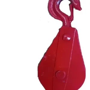 Roldana Simple De 2 Toneladas Para  Piola De Acero Y Cordel