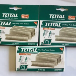 Grapas De 10 Mm Marca Total,  1,2 Mm Grosor. 3 Cajas De 1000