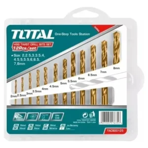 Set Juego De Brocas Para Metal 12 Piezas Marca Total