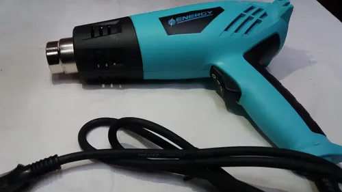 Pistola De Calor Energy, Certificada 2000 Watts Turquesa - Imagen 4