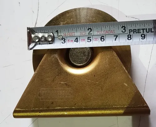 2 Ruedas De Porton 78 Mm. Más Pernos - Imagen 2