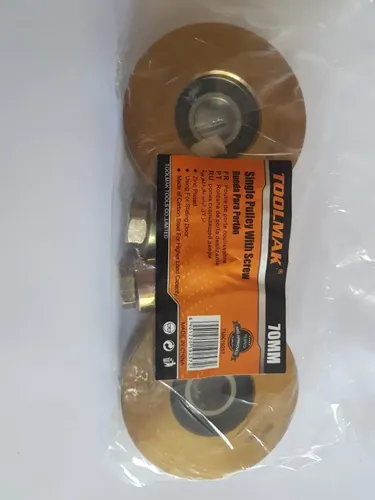 2 Ruedas De Portón De 7 Cms Con Perno - Imagen 7