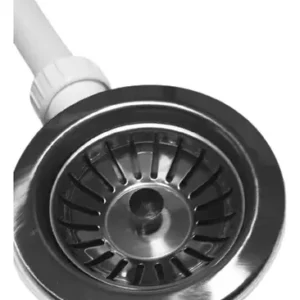 Desagüe Lavaplatos Con Rebalse Standard 4 Pulgadas Aquakit Plateado