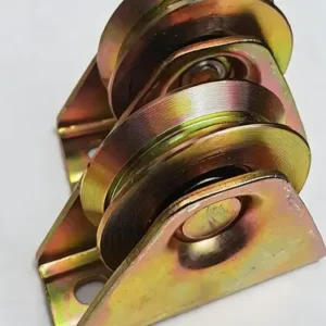 2 Ruedas De Portón De 7 Cms. Fijación Con  Pernos