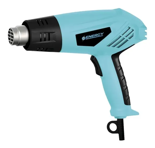Pistola De Calor Energy, Certificada 2000 Watts Turquesa
