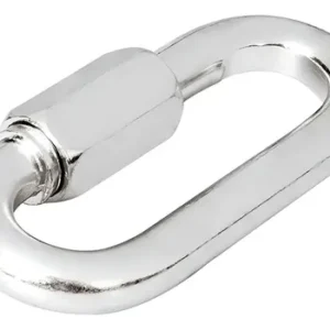 Unión Rápida Acero Galvanizado 10 Mm Pack 4 Unidades Plateado