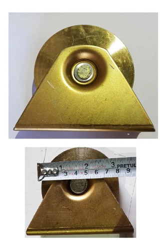 2 Ruedas De Porton 78 Mm. Más Pernos