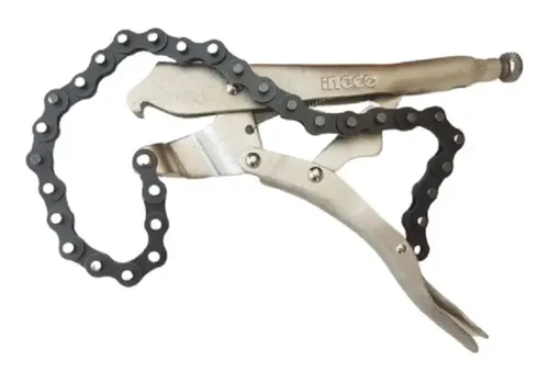 Llave Caimán Con Cadena 10 Pulgadas Marca Ingco