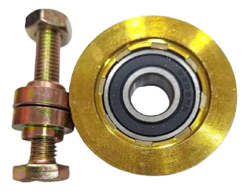 2 Ruedas De Portón De 7 Cms Con Perno - Imagen 4