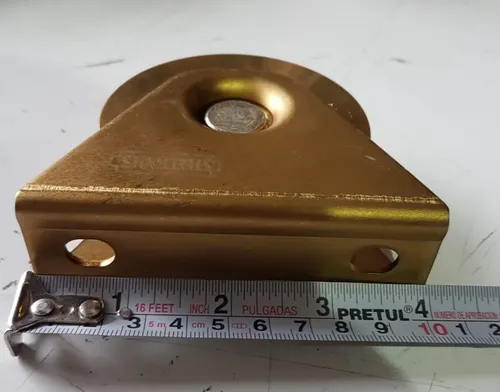2 Ruedas De Porton 78 Mm. Más Pernos - Imagen 6