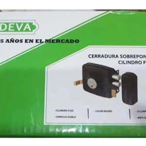 Cerradura Chapa De Puerta , Portón 3 Llaves Marca Deva