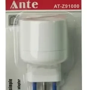 Adaptador Ante Enchufe Europeo A Nacional Certificado