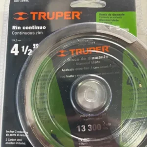 Disco 4.5'' Rin Diamante Azulejo Loseta Piedra Truper 12977