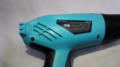 Pistola De Calor Energy, Certificada 2000 Watts Turquesa - Imagen 8