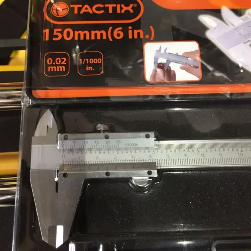 Pie De Metro De 0 A 150mm Tactix - Imagen 2