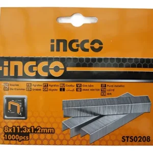 Grapas Ingco 1,2 Mm De Grosor, 8 Mm , 3 Cajas De 1000
