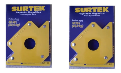 Escuadra Magnética 50 Lbs. Set 4 Unidades - Imagen 2