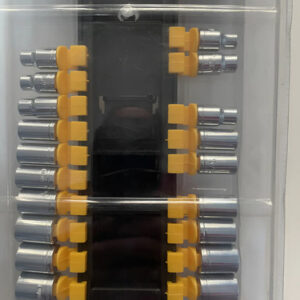 Set De Dados Ante Chicharra 1/4 M Y Pulgadas 21pc Cromado