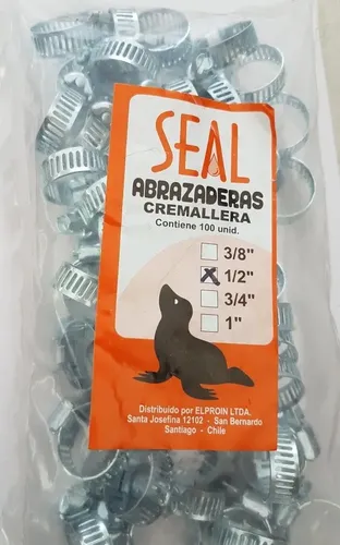 20 Abrazaderas De 1/2, Calidad Industrial Marca Seal - Imagen 5